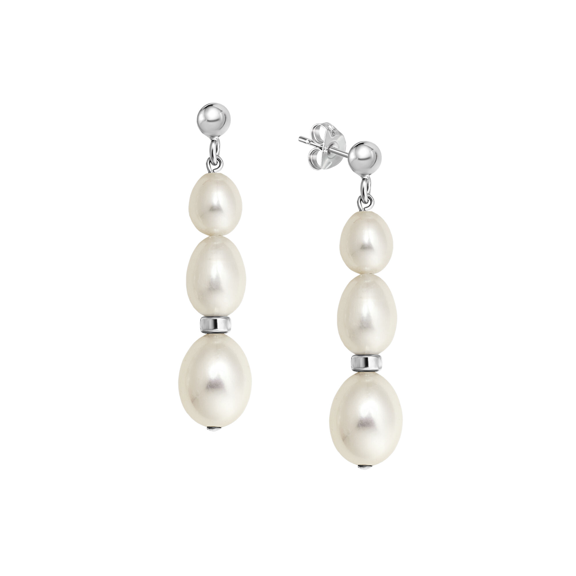 Sweet Harmony Cultured Pearl Bracelet and Earring Set 4982 0053 c earring