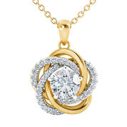 Perfectly Paired Love Knot Pendant 4922 0056 a main
