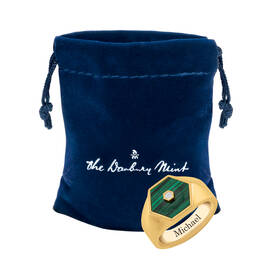 Malachite Majesty Ring 11792 0017 g giftpouch