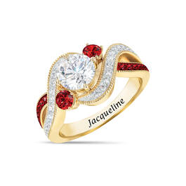 Signature Birthstone Ring 11683 0019 g july