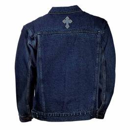 Mens Cross Denim Jacket 4969 001 9 3