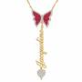 Personalized Birthstone Butterfly Necklace 6727 001 7 1