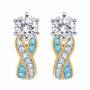 Birthstone Swirl Earrings 2647 001 3 3