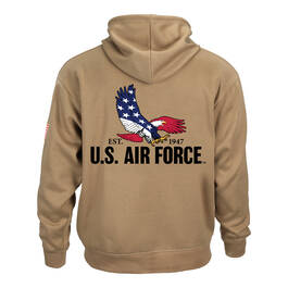 The Personalized US Air Force Hoodie 11649 0020 d back