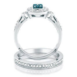 Blue Diamond Bridal Set 4729 001 0 3