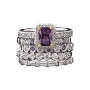 Birthstone Diamonisse Ring Collection 11611 0015 b february