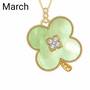 Mother of Pearl Monthly Pendants 6117 002 3 3