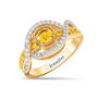 Birthstone Wave Ring 11175 0014 k november