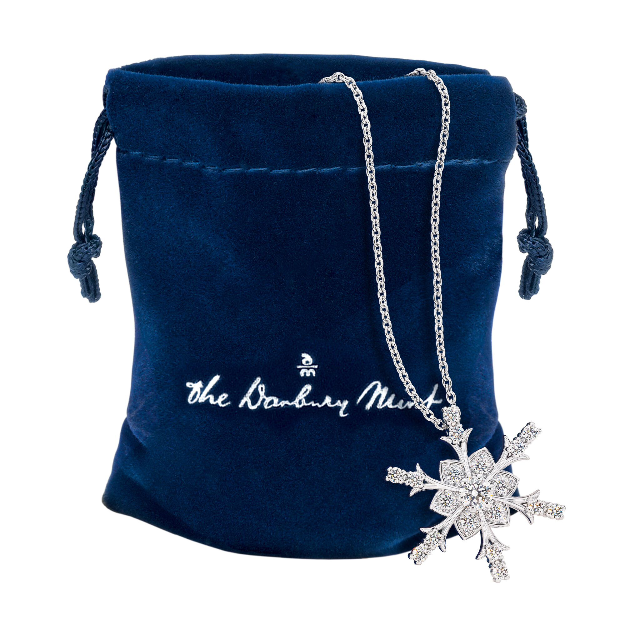 Winters Magic Snowflake Pendant 10812 0015 g gift pouch