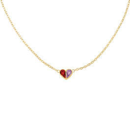 Birthstone Heart Necklace Set 12152 0027 a main