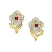 Birthstone Diamond Rose Earrings 11896 0012 a main