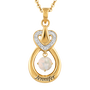Genuine Birthstone Drop Pendant 2273 001 4 10