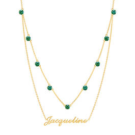 The Birthstone Layered Necklace 6788 001 3 5
