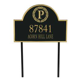 The Monogrammed Address Plaque 5719 001 9 1