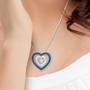 Dancing Heart Diamond Pendant, Dancing Heart Diamond Pendant 5432 001 5 4