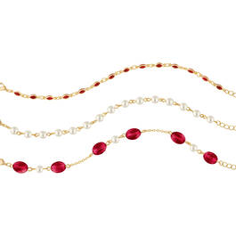 Birthstone Layered Bracelet Set 1478 0100 g july