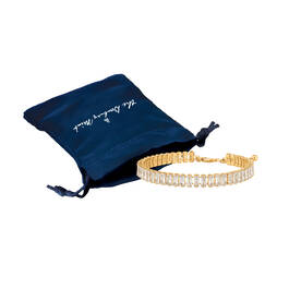 Baguette Beauty Bracelet 12074 0030 g gift pouch