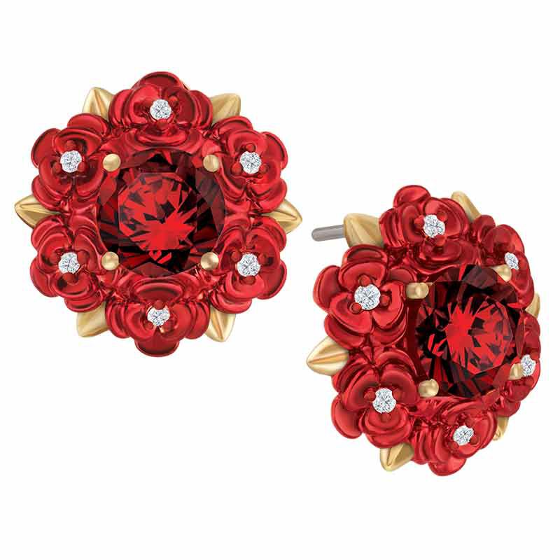 A Dozen Roses Diamond Earrings 1457 006 3 1