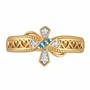 All Things are Possible Diamond Cross Ring, The Holy Trinity Diamond Cross Ring 4940 001 3 3