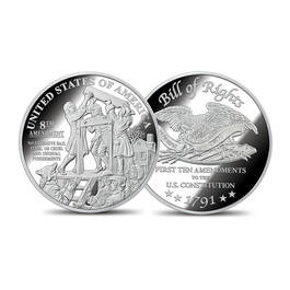 The Bill of Rights Silver Bullion Commemoratives 6530 0014 f 8th amendment