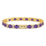 Birthstone & Diamond Tennis Bracelet 12017 0014 b february