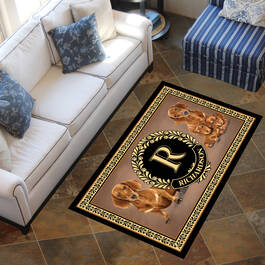 The Dachshund Accent Rug 6859 0025 c room