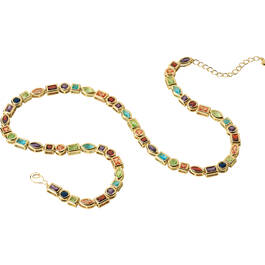 The Radiant Rainbow Necklace with FREE Matching Bracelet 12231 0022 a main