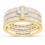 Blessed Love Stackable Diamond Ring Set 5279 001 1 1