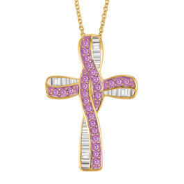 Personalized Birthstone Cross 11038 0011 f june