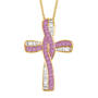 Personalized Birthstone Cross 11038 0011 f june