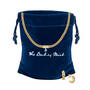 Personalized Diamond Monogram Necklace with Free Matching Earrings, Diamond Monogram Necklace with FREE Matching Earrings 11652 0040 e giftpouch