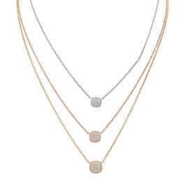 Tri Color Necklace Set with FREE Matching Earrings 11970 0011 b necklace