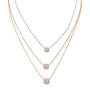 Tri Color Necklace Set with FREE Matching Earrings 11970 0011 b necklace