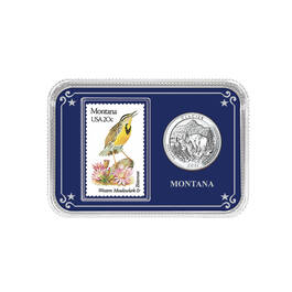 America the Beautiful State Coin and Stamp Collection 11503 0025 a showpackMT