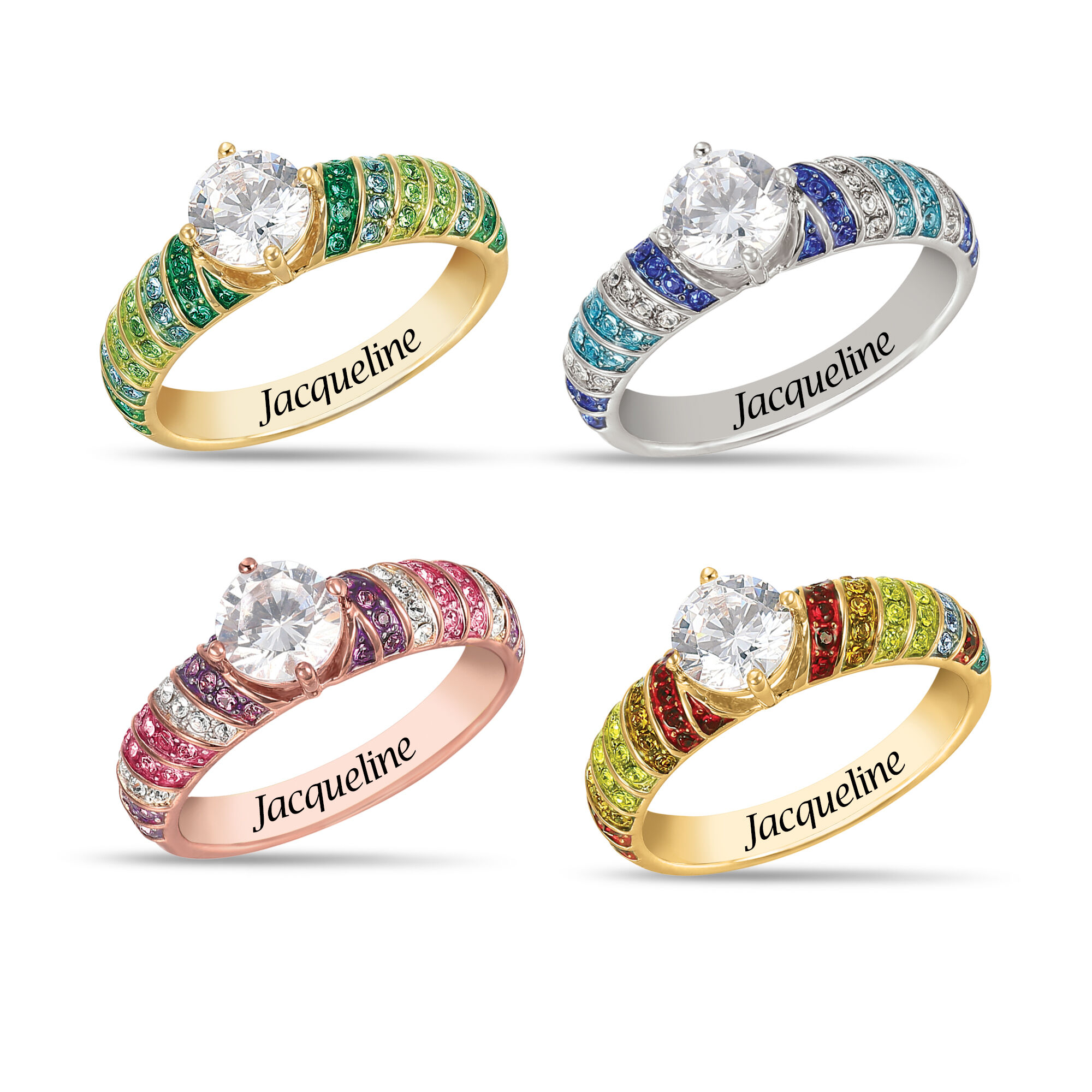 Danbury mint engagement rings discount