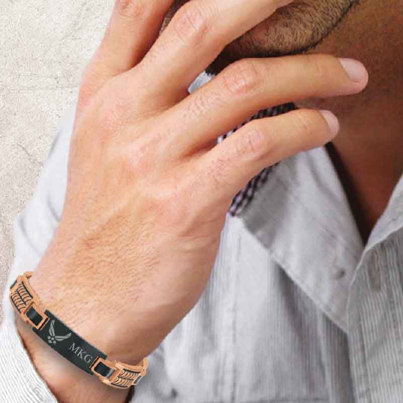 Fly Fight Win Copper Bracelet 1291 004 8 3