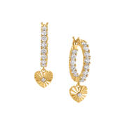 Hearts Aglow Diamond Earrings with Free Matching Pendant 11609 0028 c earring