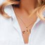 Personalized Betty Boop Initial Necklace 6047 001 0 3