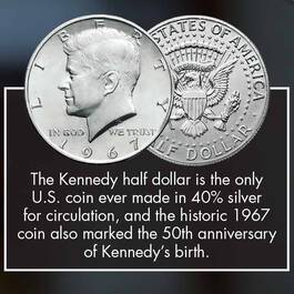 John F Kennedy Half Dollar Collector Set 2158 001 4 5