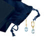 Sky Blue Topaz 9kt Gold Earrings 11942 0016 g giftbox