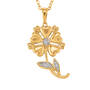 Our Love Blooms Forever Diamond Pendant and Keepsake Heart, Our Love Blooms Forever Diamond Pendant and Keepsake Heart 11894 0014 b pendant