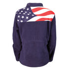 Stars Stripes Forever Personalized Fleece Jacket 10164 0019 b back