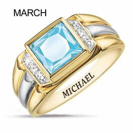 Birthstone Executive Ring 5434 001 3 4