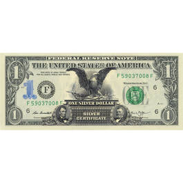 Masterpieces of American Currency 6664 0012 b black eagle