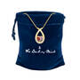 Forever Yours Double Birthstone Diamond Pendant 10814 0013 g gift pouch