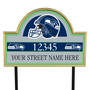 NFL Helmet Address Plaques, NFL Pride Personalized Address Plaques 5463 0405 a seahawks