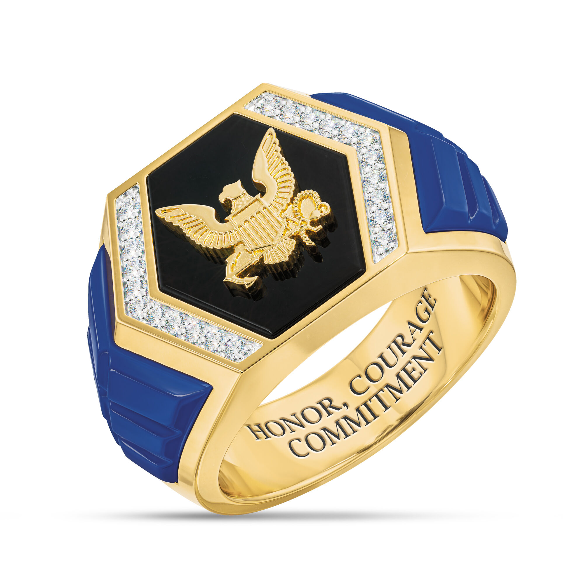 Danbury mint navy ring store