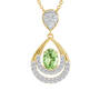 Birthstone Drop Necklace, Birthstone Drop Pendant 6930 0044 h august