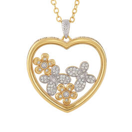 My Daughter Forever Diamond Shaker Pendant 11912 0012 a main