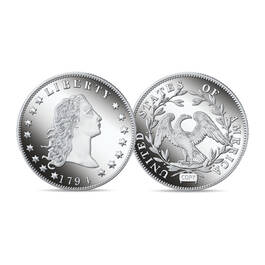 The 1794 Flowing Hair Silver Dollar Tribute Proof 6812 0039 a coin